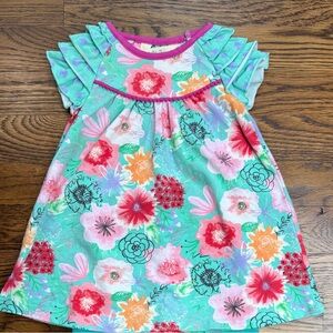 Matilda Jane Pick Up Sticks Floral Top/ Tunic/ Dress Size 6-12 Months